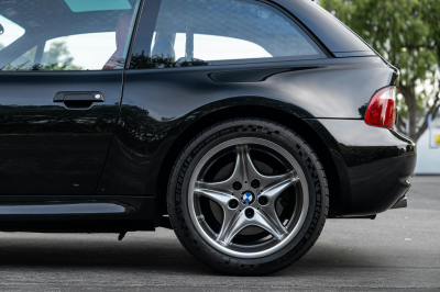 2002 BMW M Coupe in Black Sapphire Metallic over Imola Red & Black Nappa