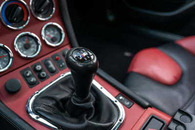 2002 BMW M Coupe in Black Sapphire Metallic over Imola Red & Black Nappa