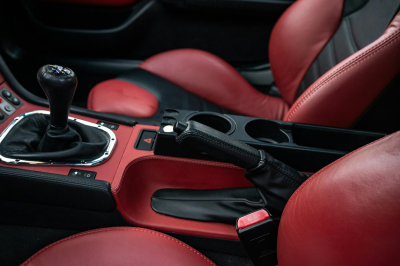 2002 BMW M Coupe in Black Sapphire Metallic over Imola Red & Black Nappa