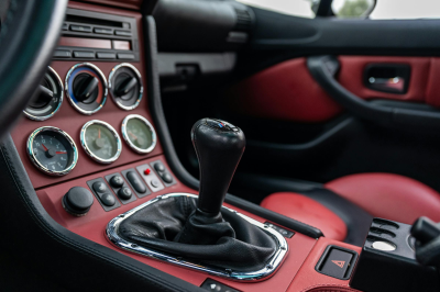 2002 BMW M Coupe in Black Sapphire Metallic over Imola Red & Black Nappa