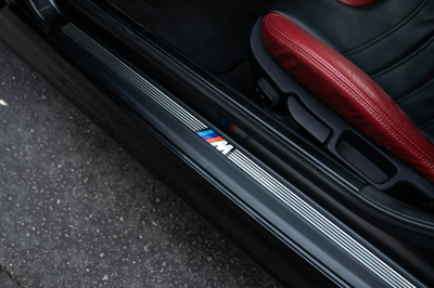 2002 BMW M Coupe in Black Sapphire Metallic over Imola Red & Black Nappa