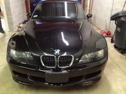 2002 BMW M Coupe in Black Sapphire Metallic over Black Nappa