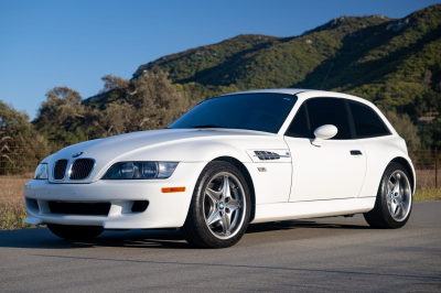 2002 BMW M Coupe in Alpine White 3 over Black Nappa