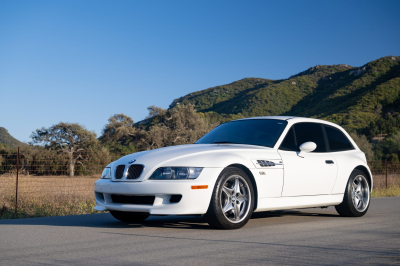 2002 BMW M Coupe in Alpine White 3 over Black Nappa
