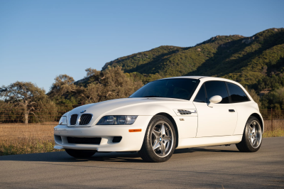 2002 BMW M Coupe in Alpine White 3 over Black Nappa