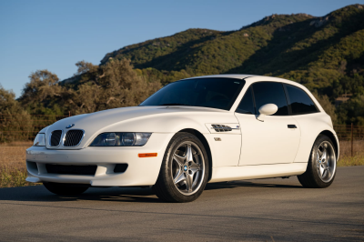 2002 BMW M Coupe in Alpine White 3 over Black Nappa