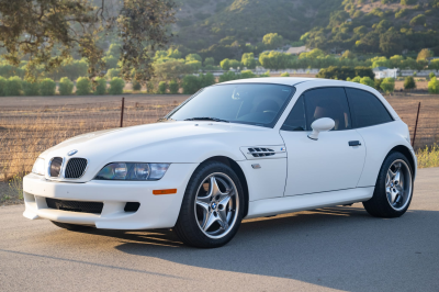 2002 BMW M Coupe in Alpine White 3 over Black Nappa