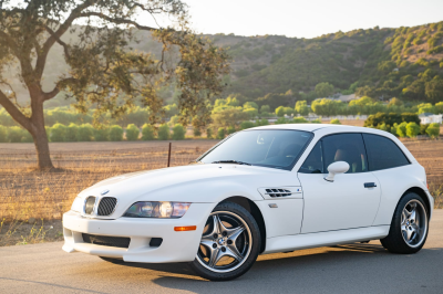 2002 BMW M Coupe in Alpine White 3 over Black Nappa