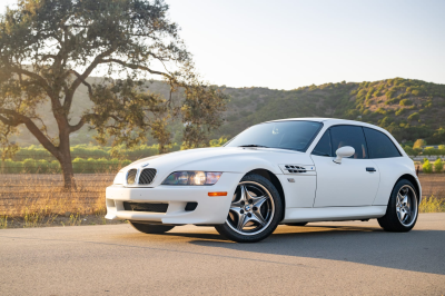 2002 BMW M Coupe in Alpine White 3 over Black Nappa