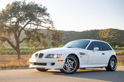 2002 BMW M Coupe in Alpine White 3 over Black Nappa