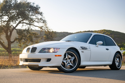 2002 BMW M Coupe in Alpine White 3 over Black Nappa