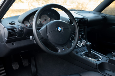2002 BMW M Coupe in Alpine White 3 over Black Nappa