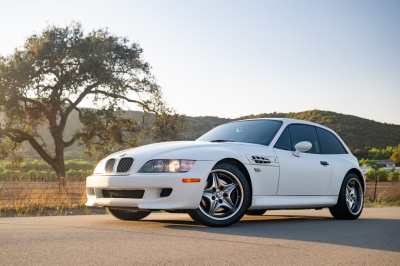 2002 BMW M Coupe in Alpine White 3 over Black Nappa