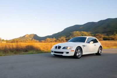 2002 BMW M Coupe in Alpine White 3 over Black Nappa