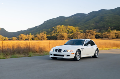 2002 BMW M Coupe in Alpine White 3 over Black Nappa