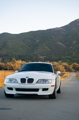 2002 BMW M Coupe in Alpine White 3 over Black Nappa