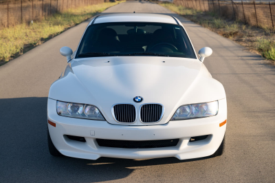 2002 BMW M Coupe in Alpine White 3 over Black Nappa