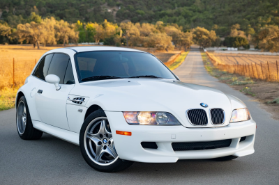 2002 BMW M Coupe in Alpine White 3 over Black Nappa