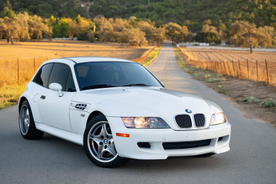 2002 BMW M Coupe in Alpine White 3 over Black Nappa