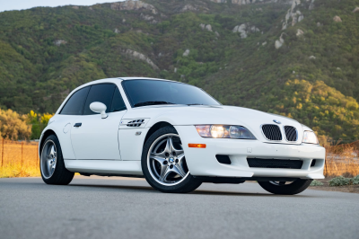 2002 BMW M Coupe in Alpine White 3 over Black Nappa