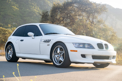 2002 BMW M Coupe in Alpine White 3 over Black Nappa