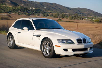 2002 BMW M Coupe in Alpine White 3 over Black Nappa