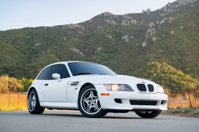 2002 BMW M Coupe in Alpine White 3 over Black Nappa