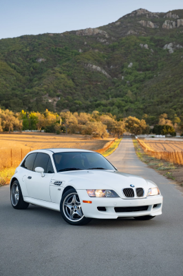 2002 BMW M Coupe in Alpine White 3 over Black Nappa