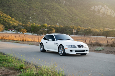 2002 BMW M Coupe in Alpine White 3 over Black Nappa