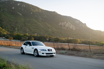 2002 BMW M Coupe in Alpine White 3 over Black Nappa