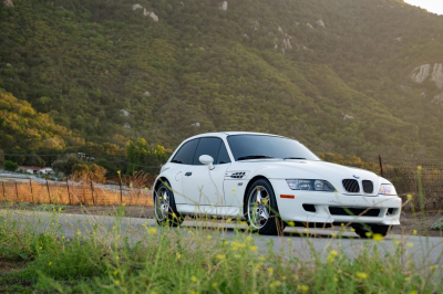 2002 BMW M Coupe in Alpine White 3 over Black Nappa