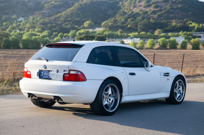 2002 BMW M Coupe in Alpine White 3 over Black Nappa