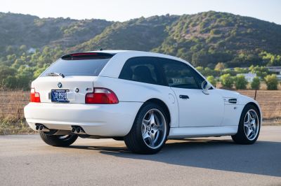 2002 BMW M Coupe in Alpine White 3 over Black Nappa
