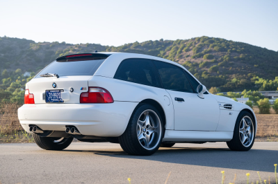 2002 BMW M Coupe in Alpine White 3 over Black Nappa
