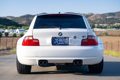 2002 BMW M Coupe in Alpine White 3 over Black Nappa