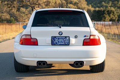 2002 BMW M Coupe in Alpine White 3 over Black Nappa