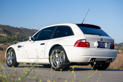 2002 BMW M Coupe in Alpine White 3 over Black Nappa