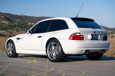 2002 BMW M Coupe in Alpine White 3 over Black Nappa