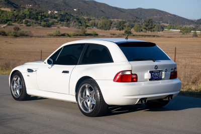 2002 BMW M Coupe in Alpine White 3 over Black Nappa