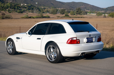 2002 BMW M Coupe in Alpine White 3 over Black Nappa