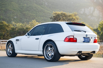 2002 BMW M Coupe in Alpine White 3 over Black Nappa