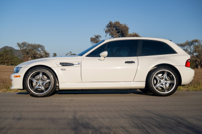 2002 BMW M Coupe in Alpine White 3 over Black Nappa