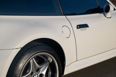2002 BMW M Coupe in Alpine White 3 over Black Nappa