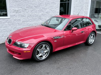 2002 BMW M Coupe in Imola Red 2 over Black Nappa