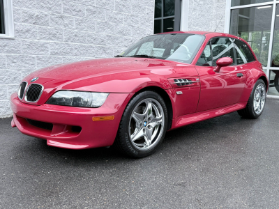 2002 BMW M Coupe in Imola Red 2 over Black Nappa