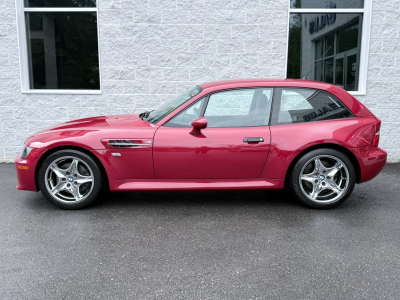 2002 BMW M Coupe in Imola Red 2 over Black Nappa
