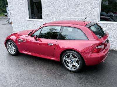 2002 BMW M Coupe in Imola Red 2 over Black Nappa