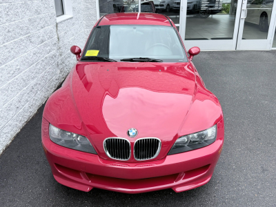 2002 BMW M Coupe in Imola Red 2 over Black Nappa