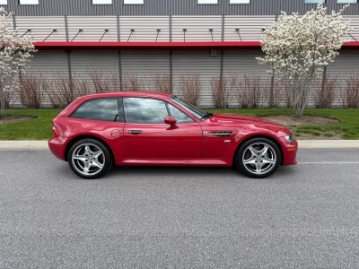 2002 BMW M Coupe in Imola Red 2 over Black Nappa