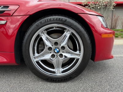 2002 BMW M Coupe in Imola Red 2 over Black Nappa